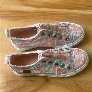 Blowfish Kids Pink Sneakers. New